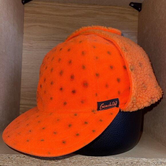 Gamehide Unisex Adult Insulated Waterproof Blaze Orange Hunting Trapper Hat XL - Picture 1 of 13